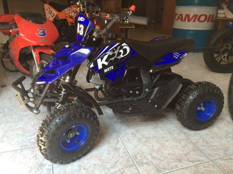 MINI QUAD INTERCEPTOR 50cc 2T RUOTA 4" - immagine 2