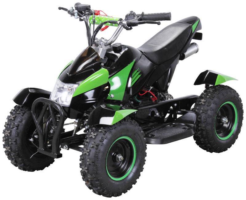 MINI QUAD COBRA 50cc 2T RUOTA 6" AVVIAMENTO ELETTRICO LUCI TELECOMANDO - immagine 4