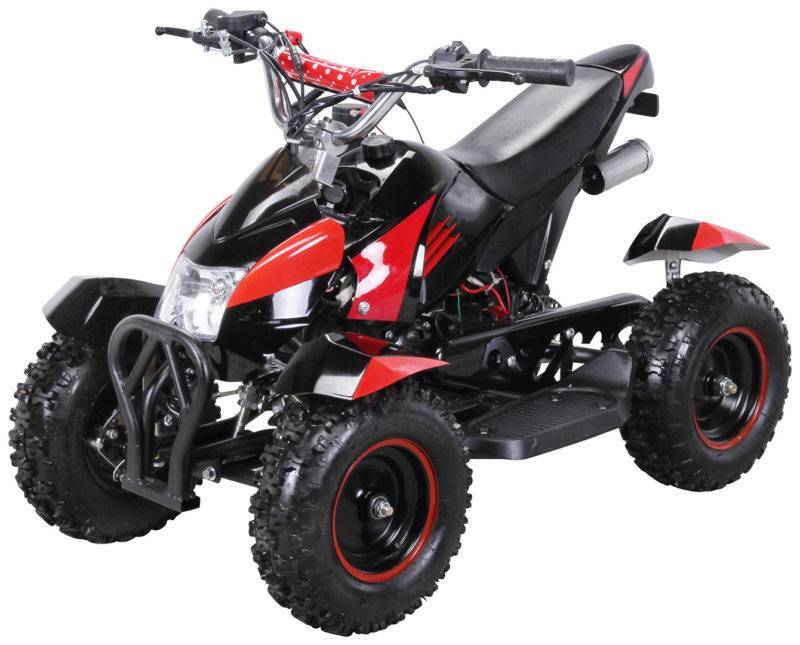MINI QUAD COBRA 50cc 2T RUOTA 6" AVVIAMENTO ELETTRICO LUCI TELECOMANDO - immagine 5