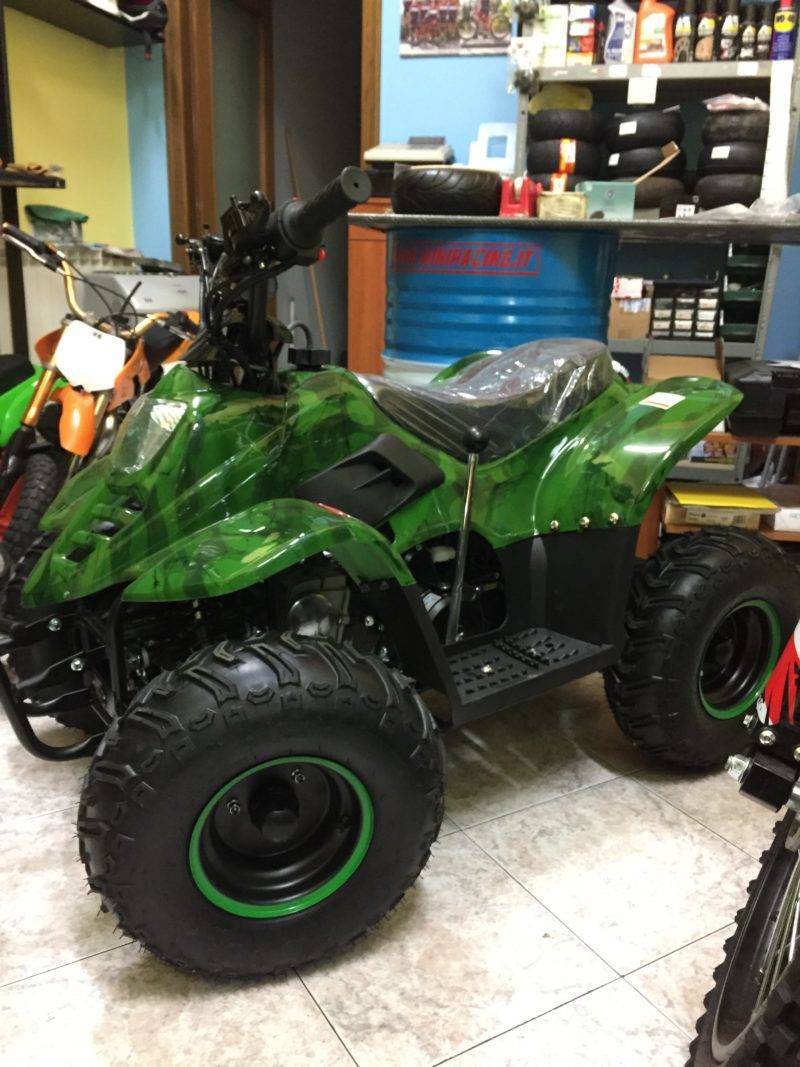QUAD BAMBU' 125cc 4T RUOTA 7" AVVIAMENTO ELETTRICO,LUCI,TELECOMANDO,RETOMARCIA - immagine 4