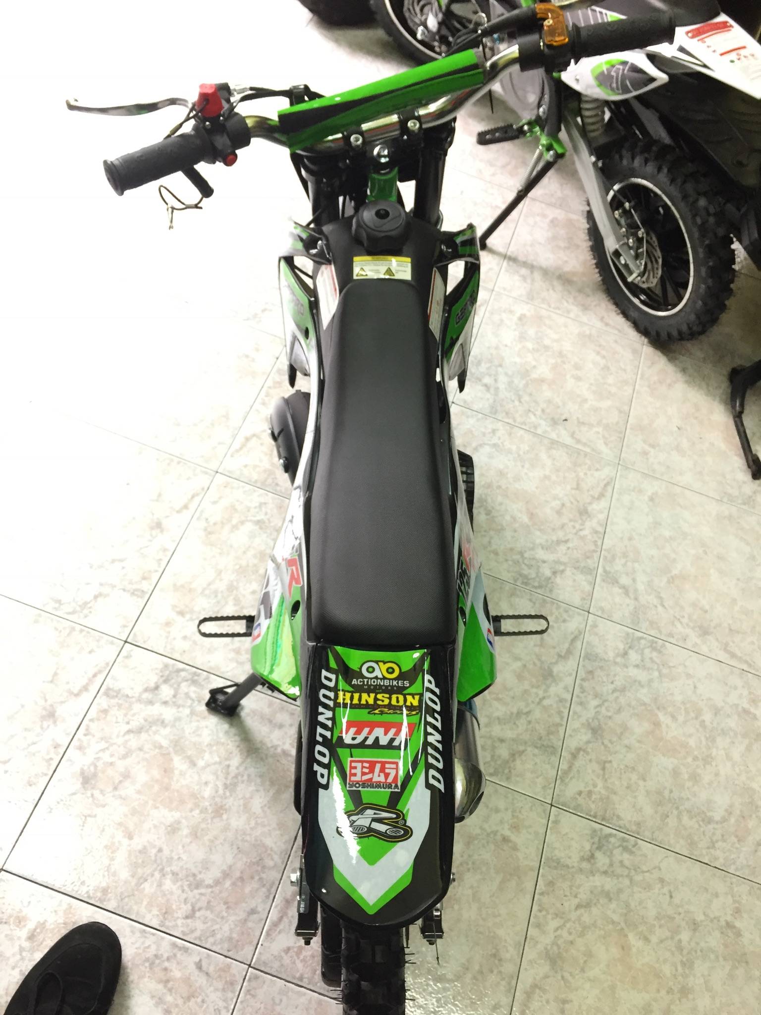 Minicross Gepard 50cc Per Bambini - Motore 2 Tempi, Freni A Disco, Garanzia 24 Mesi (Arancio)
