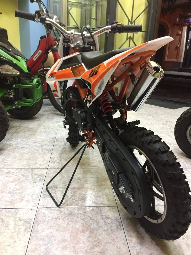 MINI CROSS FALCO 50CC 2T RUOTA 10" EASY START , CARBURATORE 15/15,RIDUTTORE - immagine 6