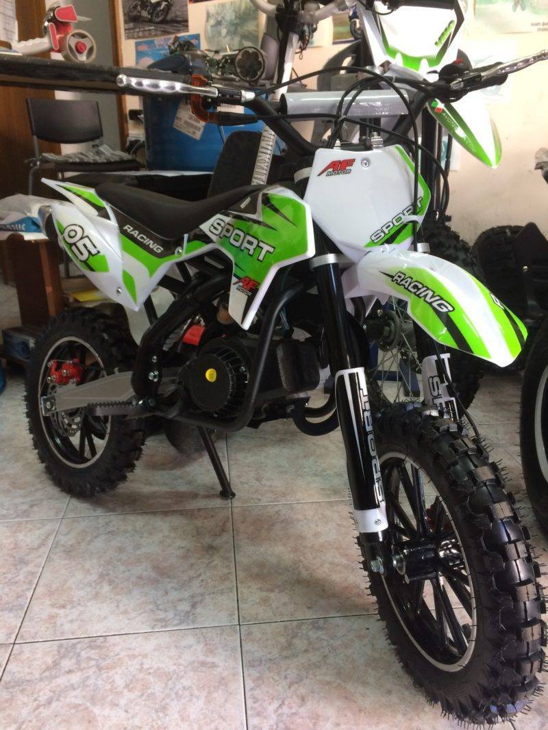 MINI CROSS TIGER 50CC 2T RUOTA 10" EASY START , CARBURATORE 15/15,RIDUTTORE - immagine 8