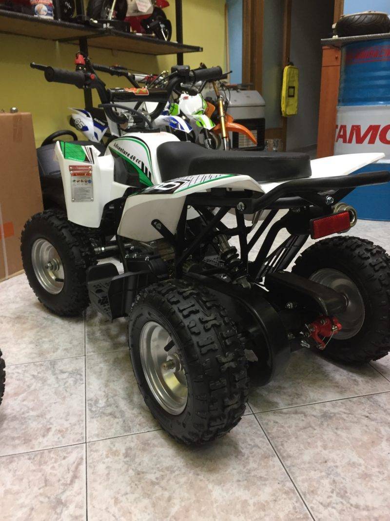 MINI QUAD RACER 50cc 2T RUOTA 6" - immagine 11