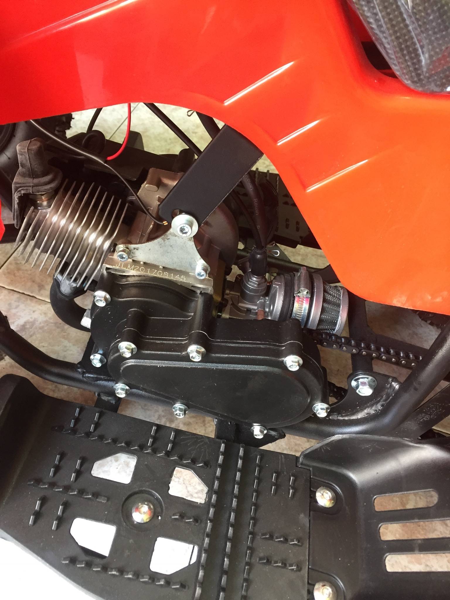 MINI QUAD HUMMER 50cc 2T RUOTA 6" - immagine 8
