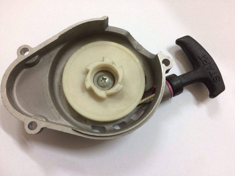 AVVIAMENTO IN ALLUMINIO X MINI MOTO 39/46cc A LIQUIDO REPLICA BLATA - immagine 2