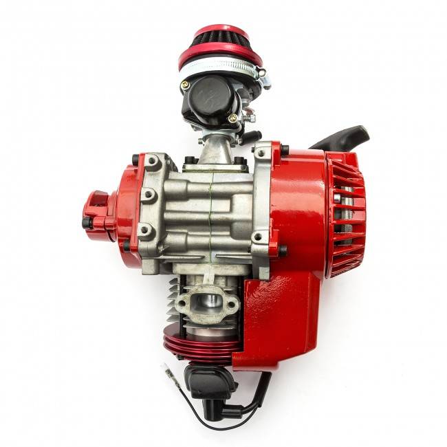 MOTORE BIG BORE 7CV CARBURATORE 15/15 X MINI MOTO,MINI QUAD,MINI CROSS 2T - immagine 2