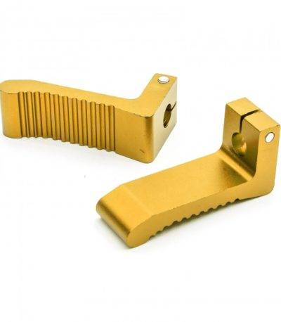 COPPIA PEDALINE ALLUMINIO CNC VARI COLORI