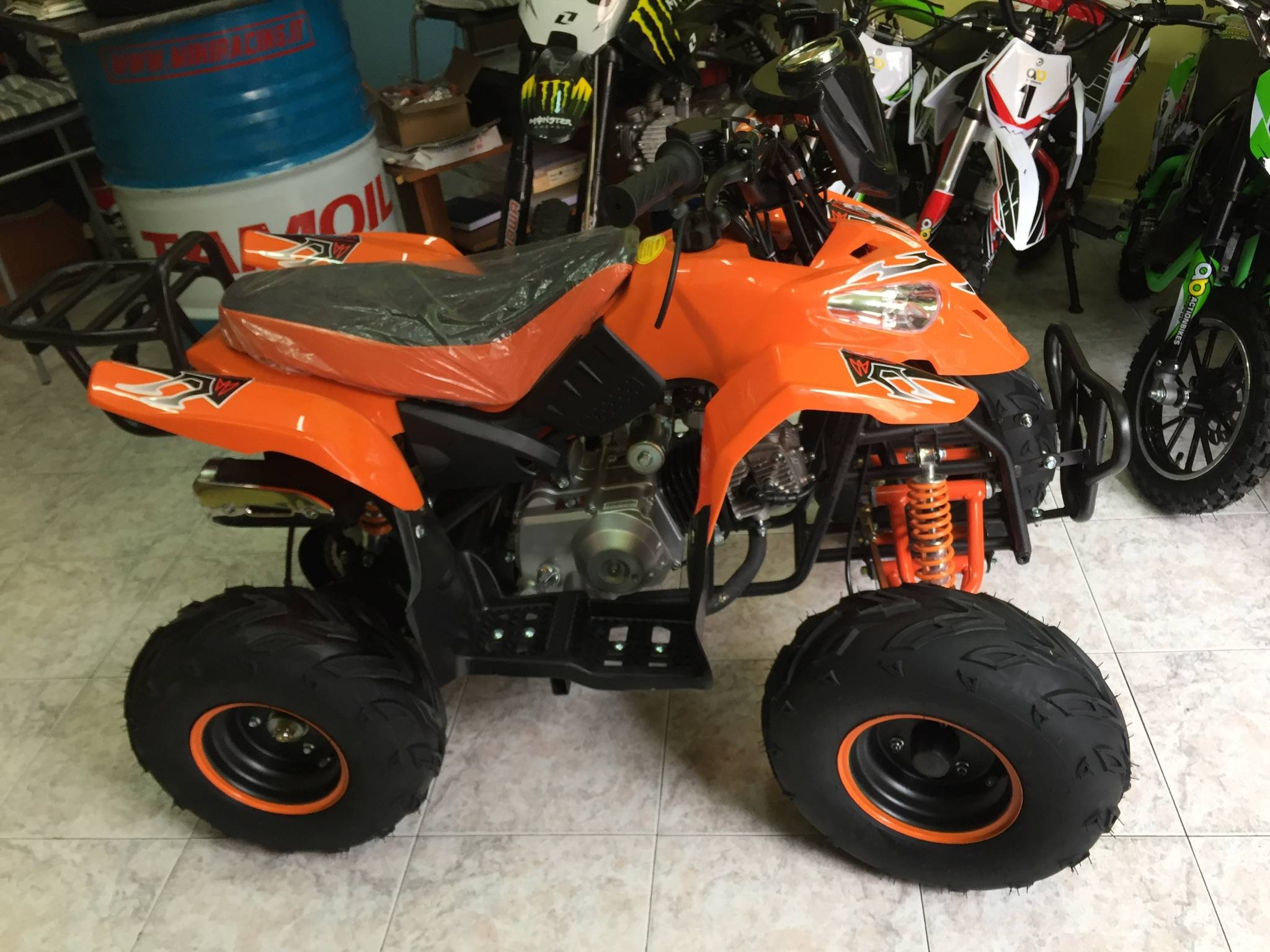 QUAD POLAR S5 125cc 4T RUOTA 7" AVVIAMENTO ELETTRICO,LUCI,TELECOMANDO,RETROMARCIA - immagine 4