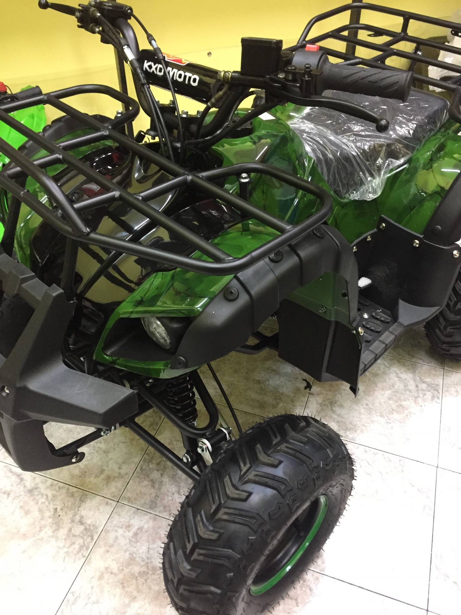 QUAD HUMMER 125cc 4T RUOTA 7" AVVIAMENTO ELETTRICO,LUCI,TELECOMANDO,RETOMARCIA - immagine 19
