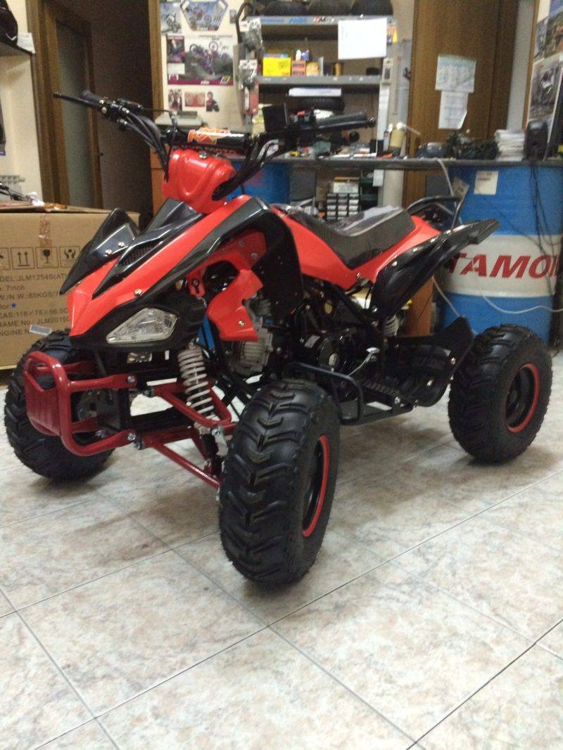 QUAD YAMA LOOK 125cc 4T RUOTA 7" AVVIAMENTO ELETTRICO,LUCI,TELECOMANDO,RETOMARCIA - immagine 5