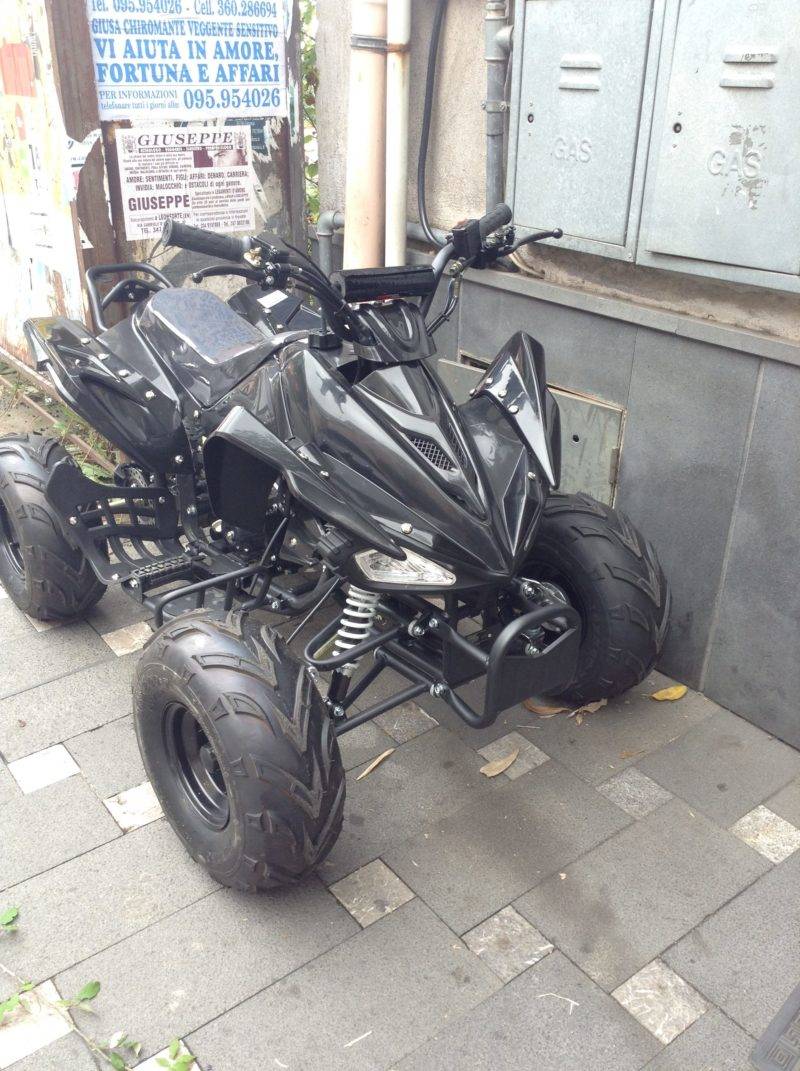 QUAD YAMA LOOK 125cc 4T RUOTA 7" AVVIAMENTO ELETTRICO,LUCI,TELECOMANDO,RETOMARCIA - immagine 11