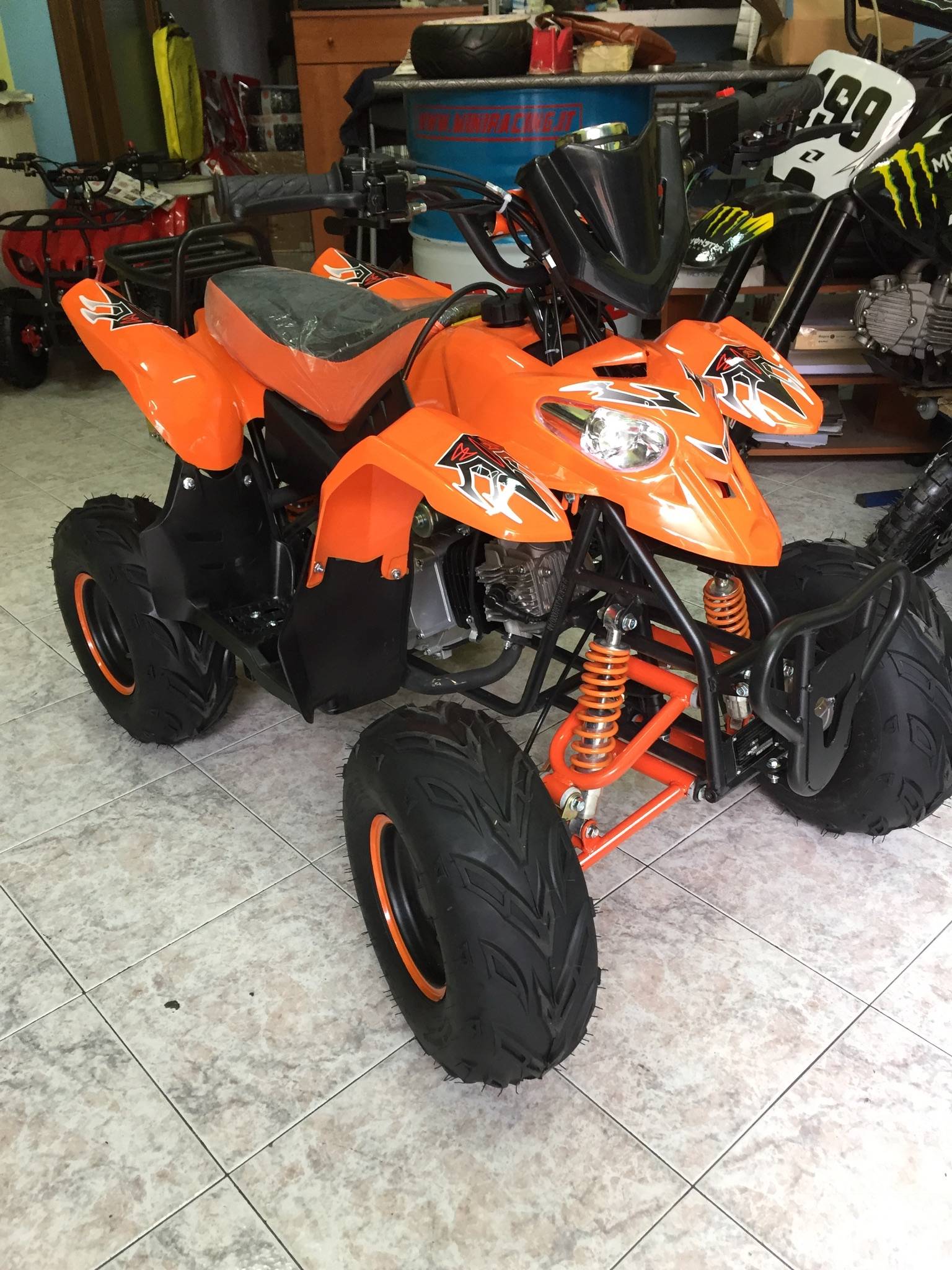 QUAD POLAR S5 125cc 4T RUOTA 7" AVVIAMENTO ELETTRICO,LUCI,TELECOMANDO,RETROMARCIA - immagine 2