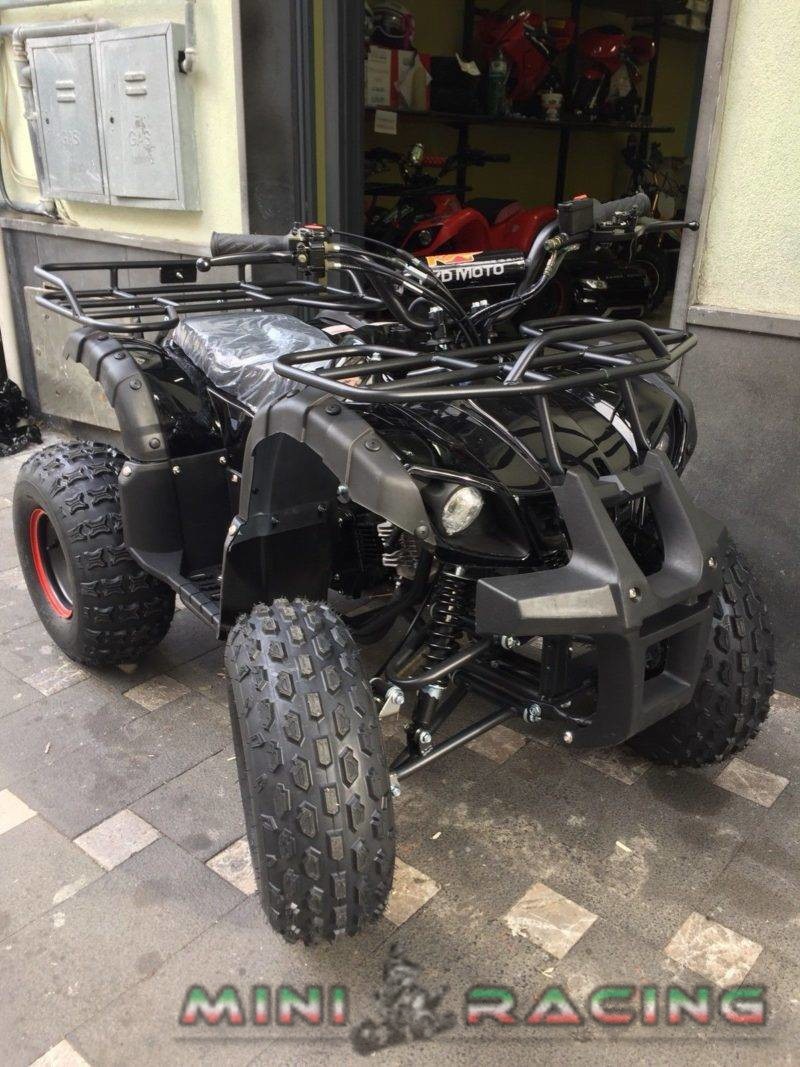 QUAD HUMMER 125cc 4T 3 MARCE+RETRO RUOTA 8" AVVIAMENTO ELETTRICO,LUCI,TELECOMANDO