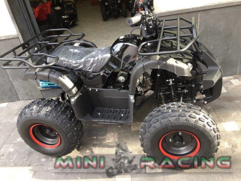 QUAD HUMMER 125cc 4T 3 MARCE+RETRO RUOTA 8" AVVIAMENTO ELETTRICO,LUCI,TELECOMANDO - immagine 4