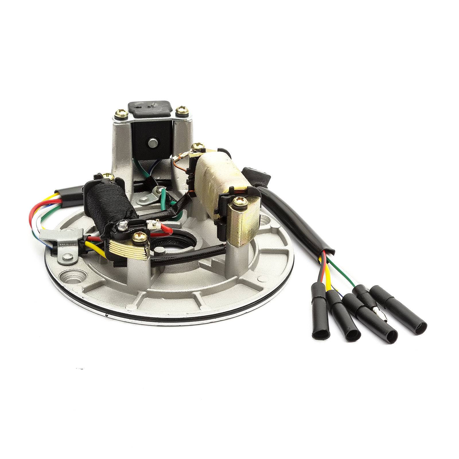 STATORE MAGNETE 2 BOBINE PER PIT BIKE CON MOTORI YX - immagine 2