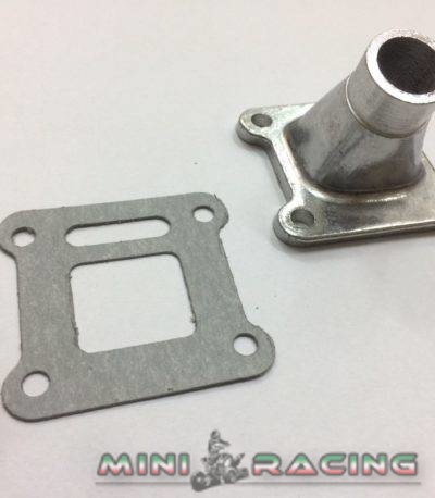 COLLETTORE IN ALLUMINIO PER MONTARE CARBURATORE DELLORTO SHA 15/15 O 16/16