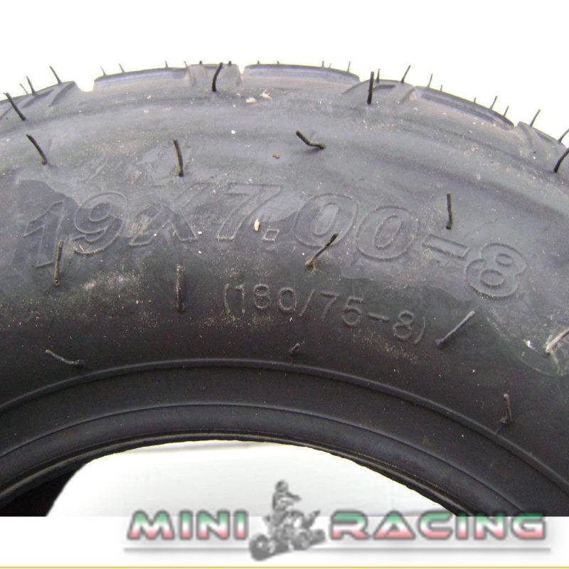 GOMMA PNEUMATICO 19X7-8 ANTERIORE - immagine 3