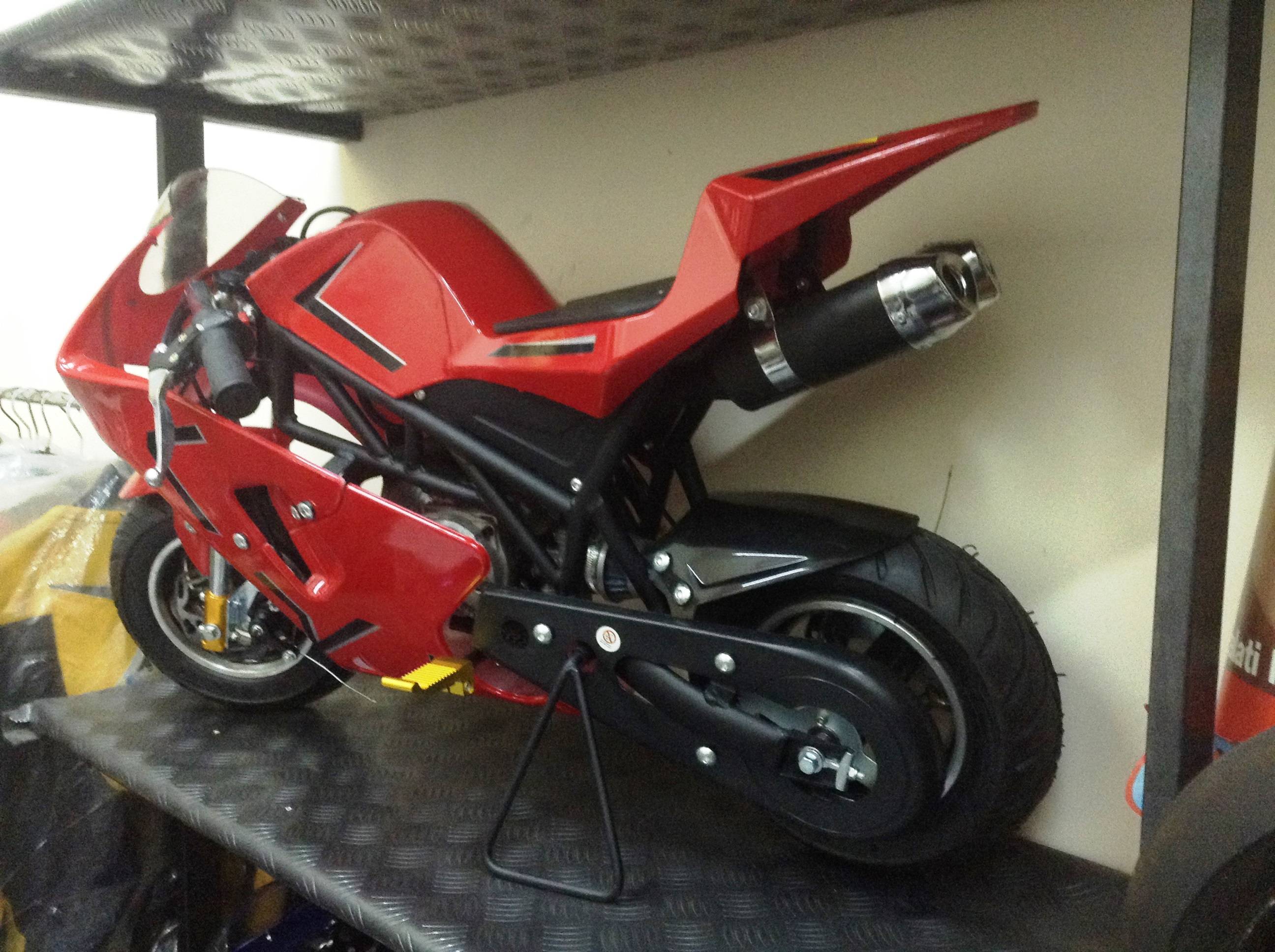 MINI MOTO GP2 50cc DOPPIO SCARICO,TELAIO A TRALICCIO - immagine 3