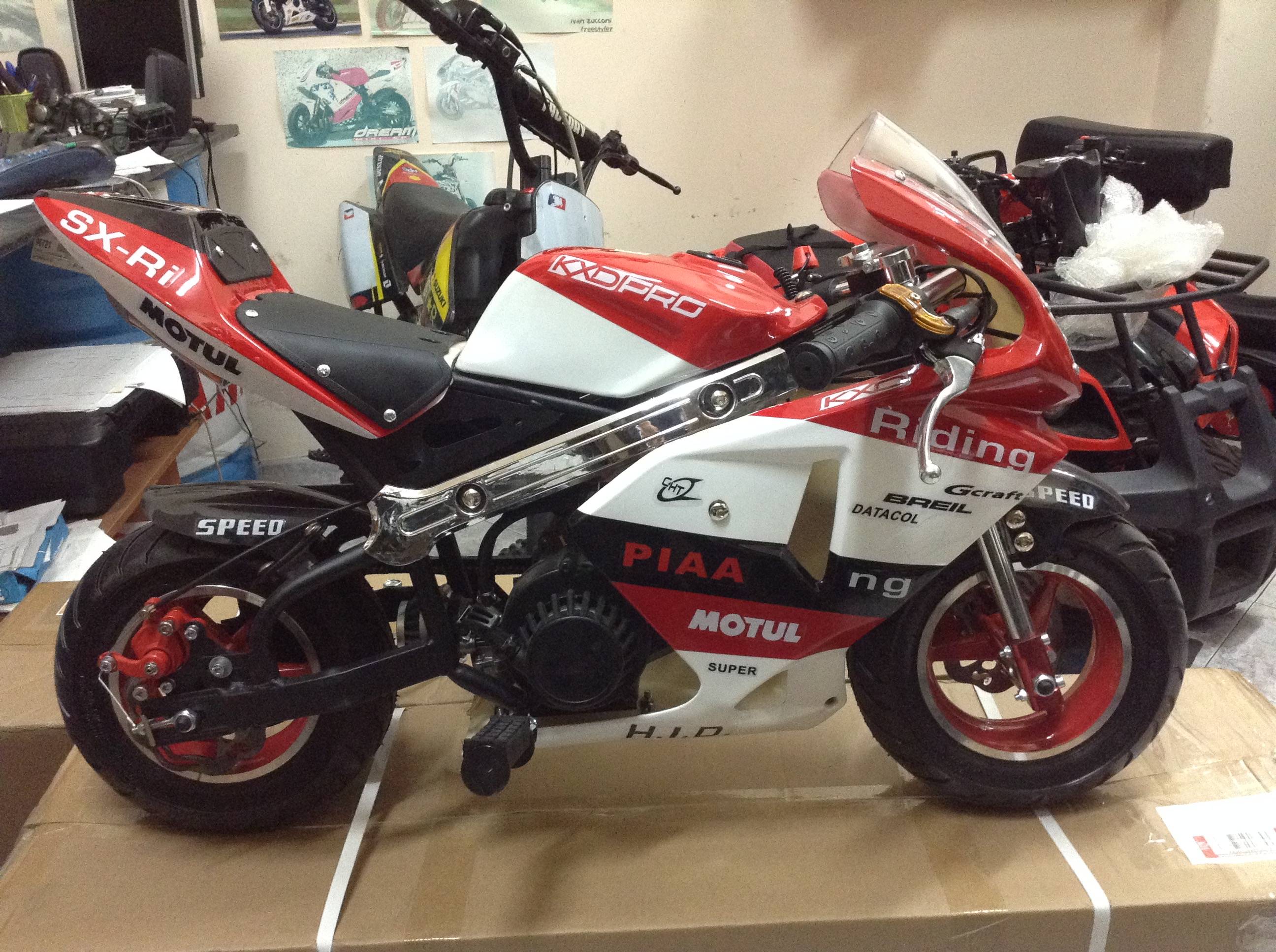 MINI MOTO GP3 50cc SCARICO SOTTO SELLA - immagine 2