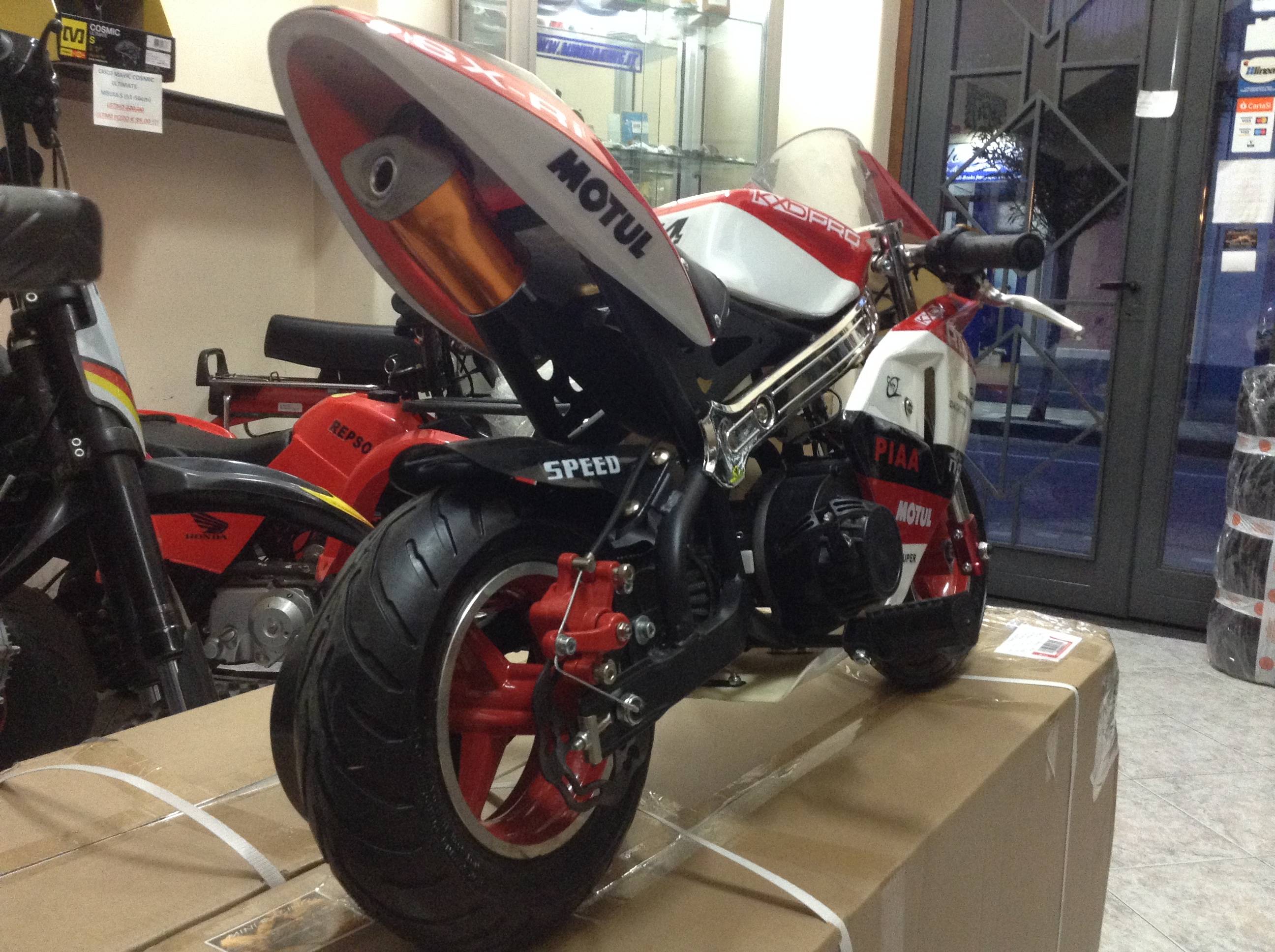 MINI MOTO GP3 50cc SCARICO SOTTO SELLA - immagine 4