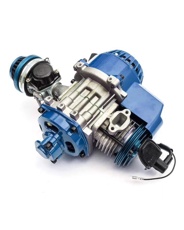 MOTORE BIG BORE 7CV CARBURATORE 15/15 X MINI MOTO,MINI QUAD,MINI CROSS 2T - immagine 5