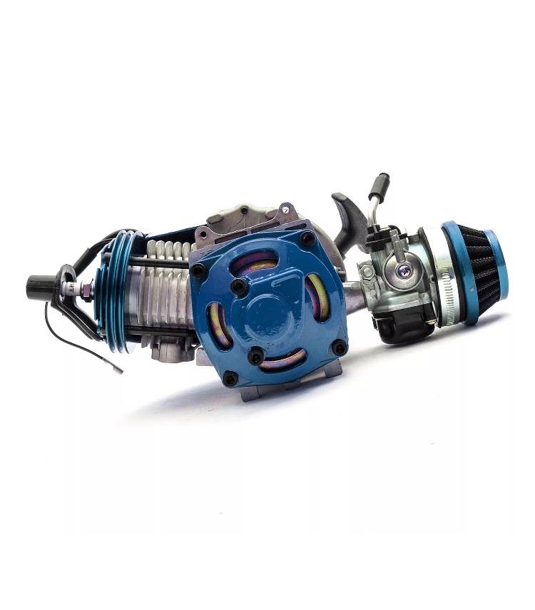 MOTORE BIG BORE 7CV CARBURATORE 15/15 X MINI MOTO,MINI QUAD,MINI CROSS 2T - immagine 4