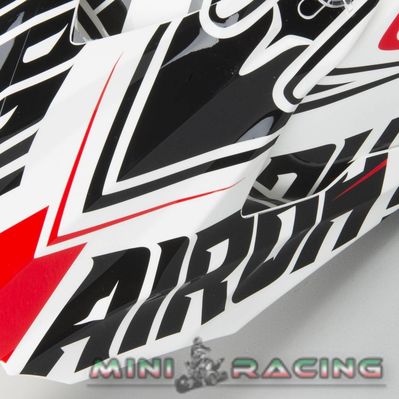 CASCO CROSS ENDURO AIROH TWIST AVENGER BIANCO LUCIDO - immagine 9