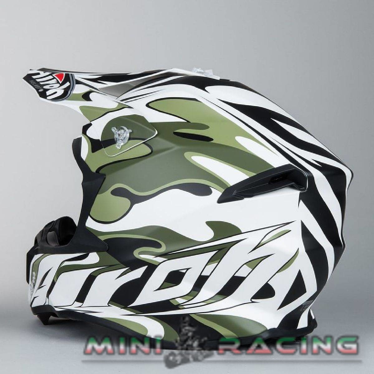 CASCO CROSS ENDURO AIROH TWIST MIMETIC BIANCO OPACO - immagine 4