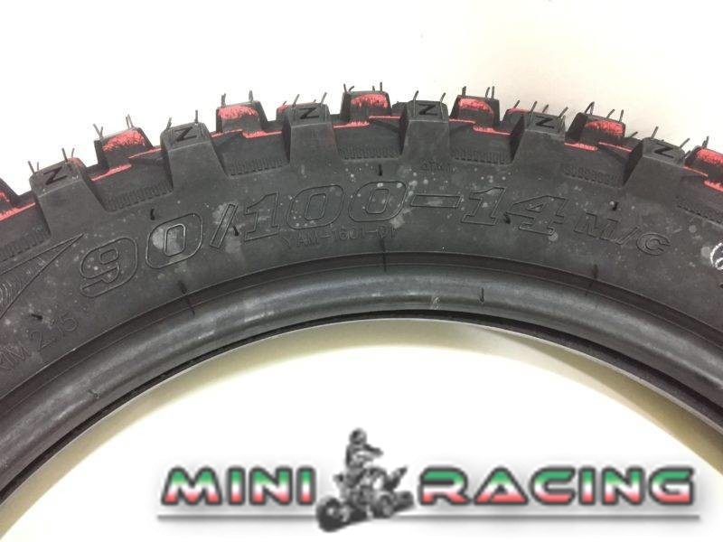 GOMMA PNEUMATICO CROSS 90/100-14 RAZORBACK FERAL - immagine 4