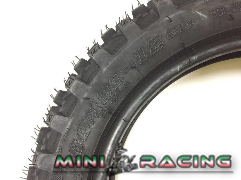 GOMMA PNEUMATICO CROSS 80/100-12 RAZORBACK FERAL - immagine 4