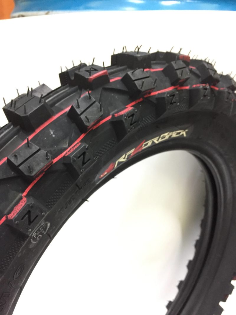 GOMMA PNEUMATICO CROSS 90/100-14 RAZORBACK FERAL - immagine 2