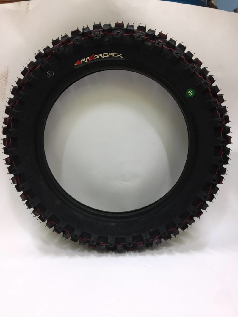 GOMMA PNEUMATICO CROSS 90/100-14 RAZORBACK FERAL - immagine 3