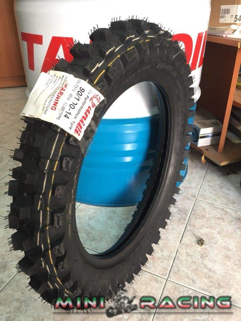 Pneumatico gomma cross UNILLI 7316R misura 90/100-14" - immagine 2