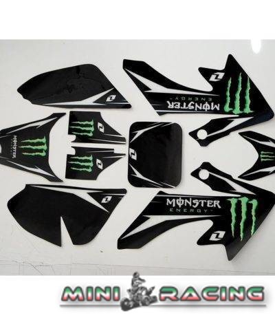 ADESIVI GRAFICHE MONSTER ENERGY PLASTICHE CRF 50