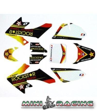 ADESIVI GRAFICHE ROCKSTAR PLASTICHE CRF 50