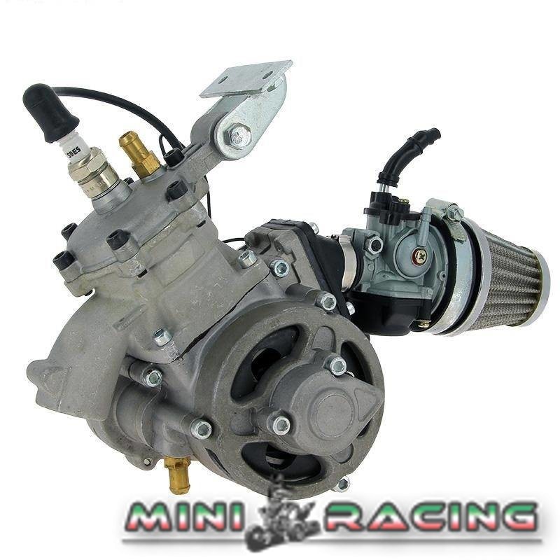 MOTORE COMPLETO X MINI MOTO REPLICA BLATA 39CC A LIQUIDO