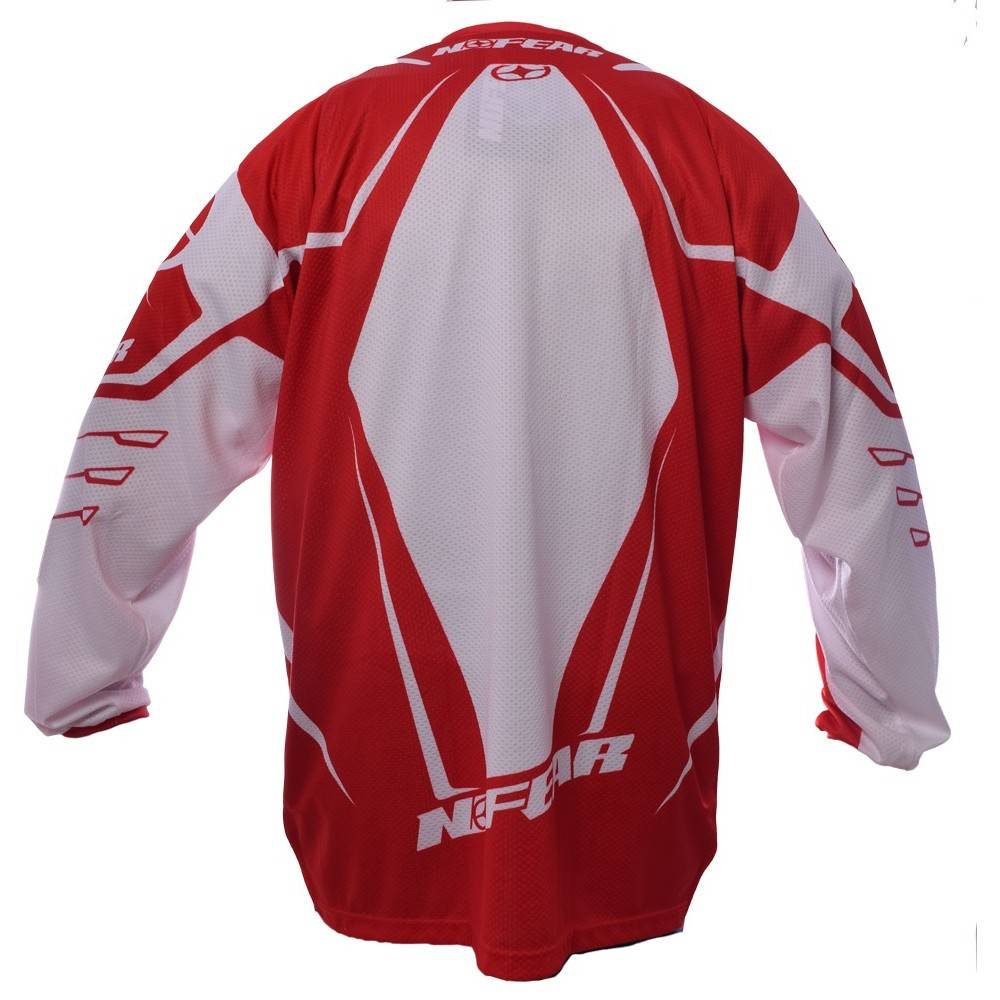 MAGLIA X CROSS ENDURO QUAD NO FEAR PROTON RED - immagine 2