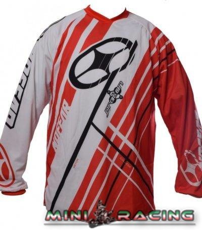 MAGLIA X CROSS ENDURO QUAD NO FEAR PROTON RED