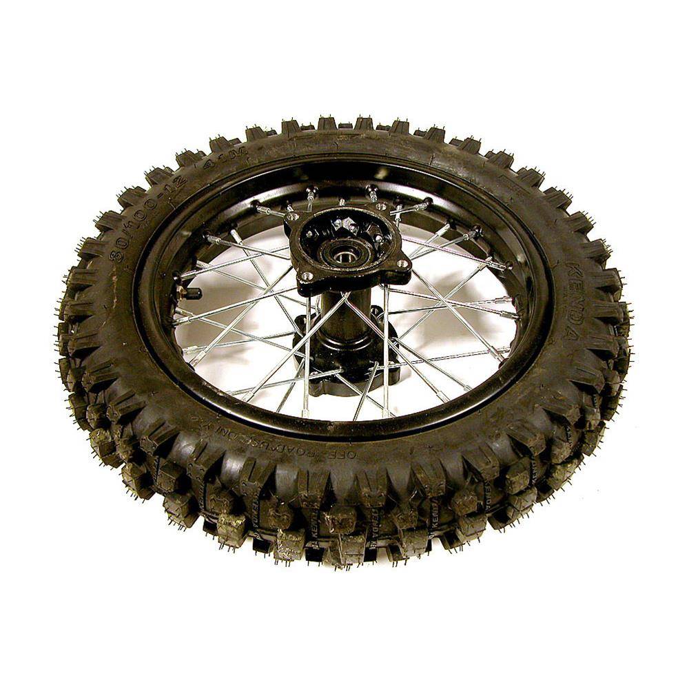 RUOTA CERCHIO POSTERIORE CROSS 10" MOZZO SDG 15mm