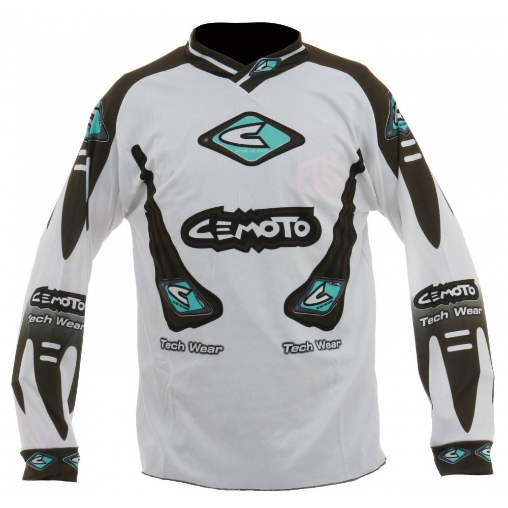 COMPLETO DI MAGLIA + PANTALONE CEMOTO RACE 07 X CROSS ENDURO QUAD - immagine 5