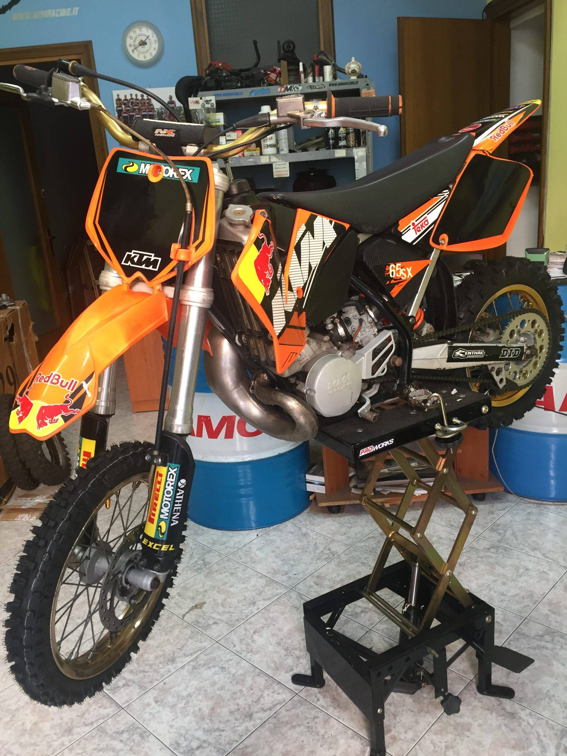 KTM 65cc 6 MARCE , RUOTE 14" 12" 2007 - immagine 2