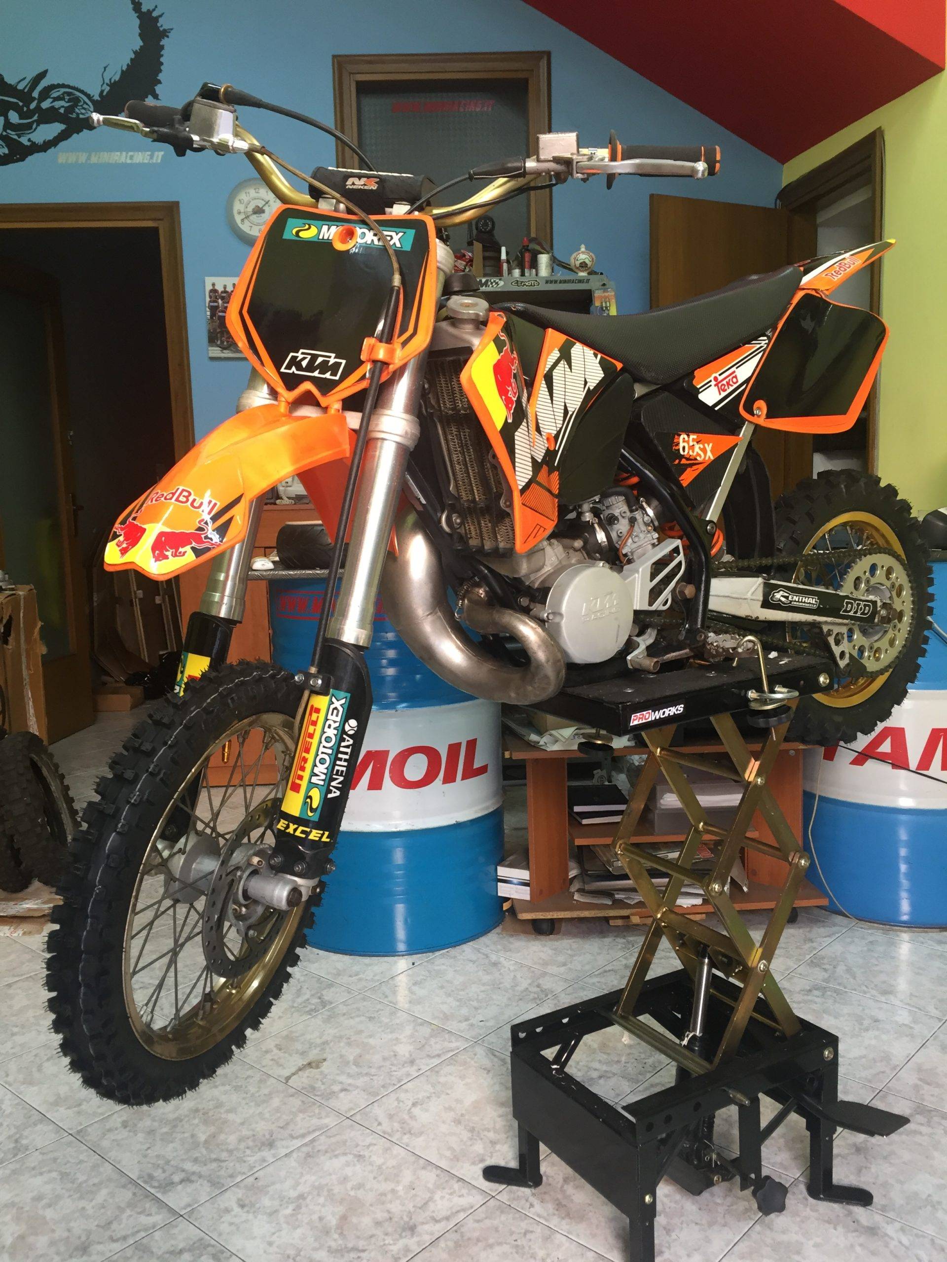 KTM 65cc 6 MARCE , RUOTE 14" 12" 2007 - immagine 4