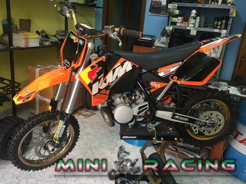 KTM 65cc 6 MARCE , RUOTE 14" 12" 2007
