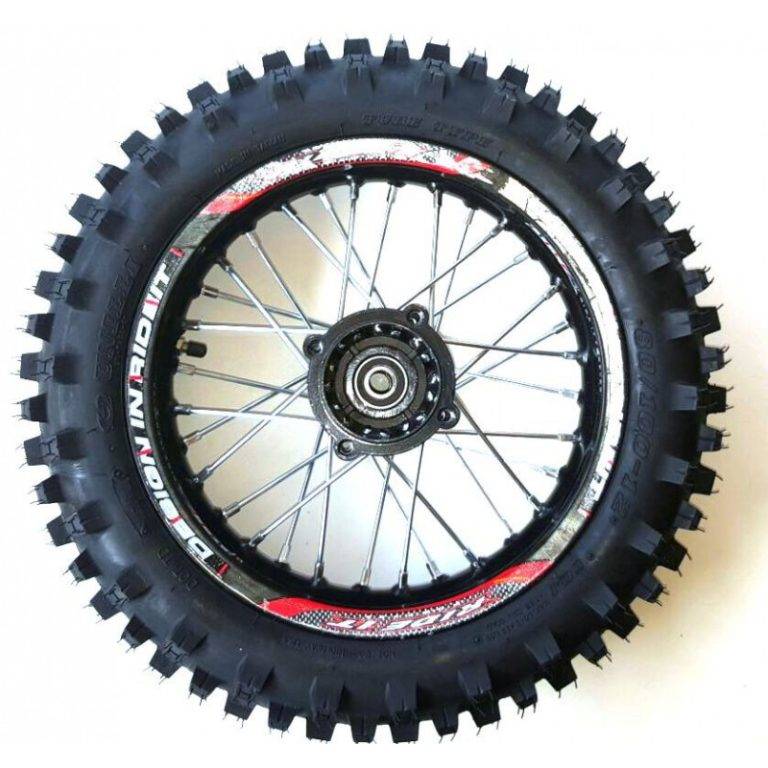 Ruota Posteriore BMX 20 Pollici 48 Raggi Asse 3/8 Argento Con Ruota Libera 18 Denti