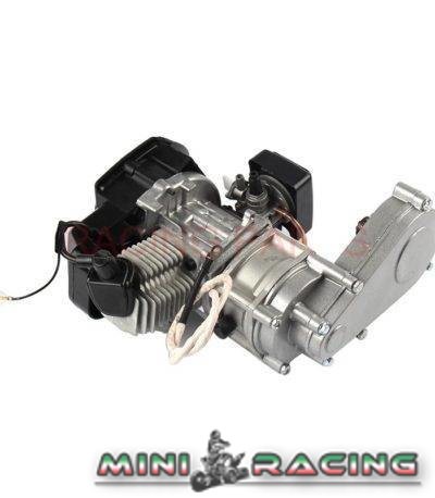 MOTORE COMPLETO CON AVVIAMENTO ELETTRICO E RIDUTTORE 49cc 2T