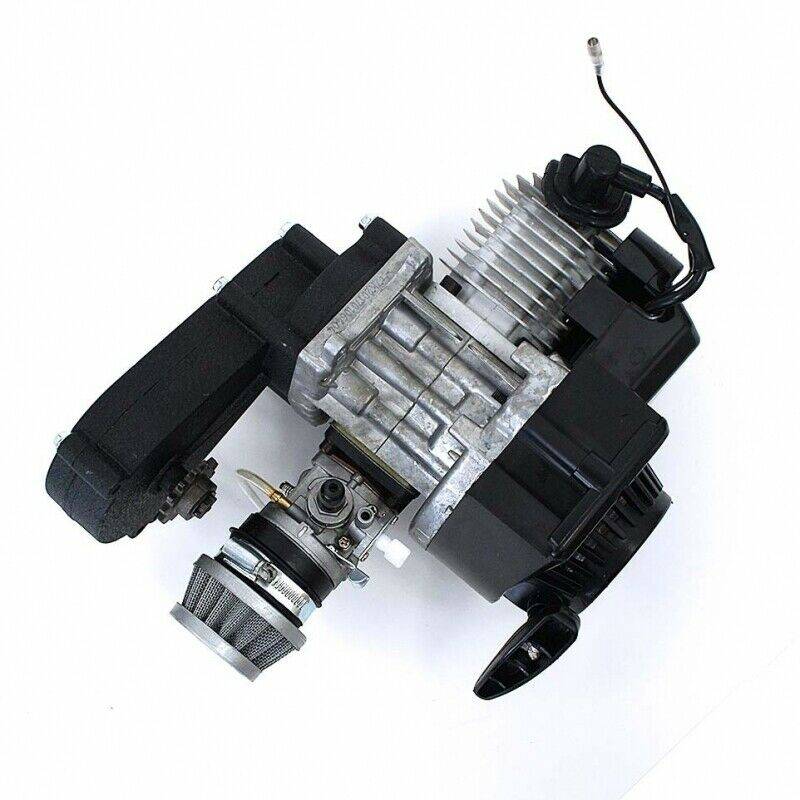 MOTORE COMPLETO 49cc 2T CON RIDUTTORE LUNGO O CORTO - immagine 4
