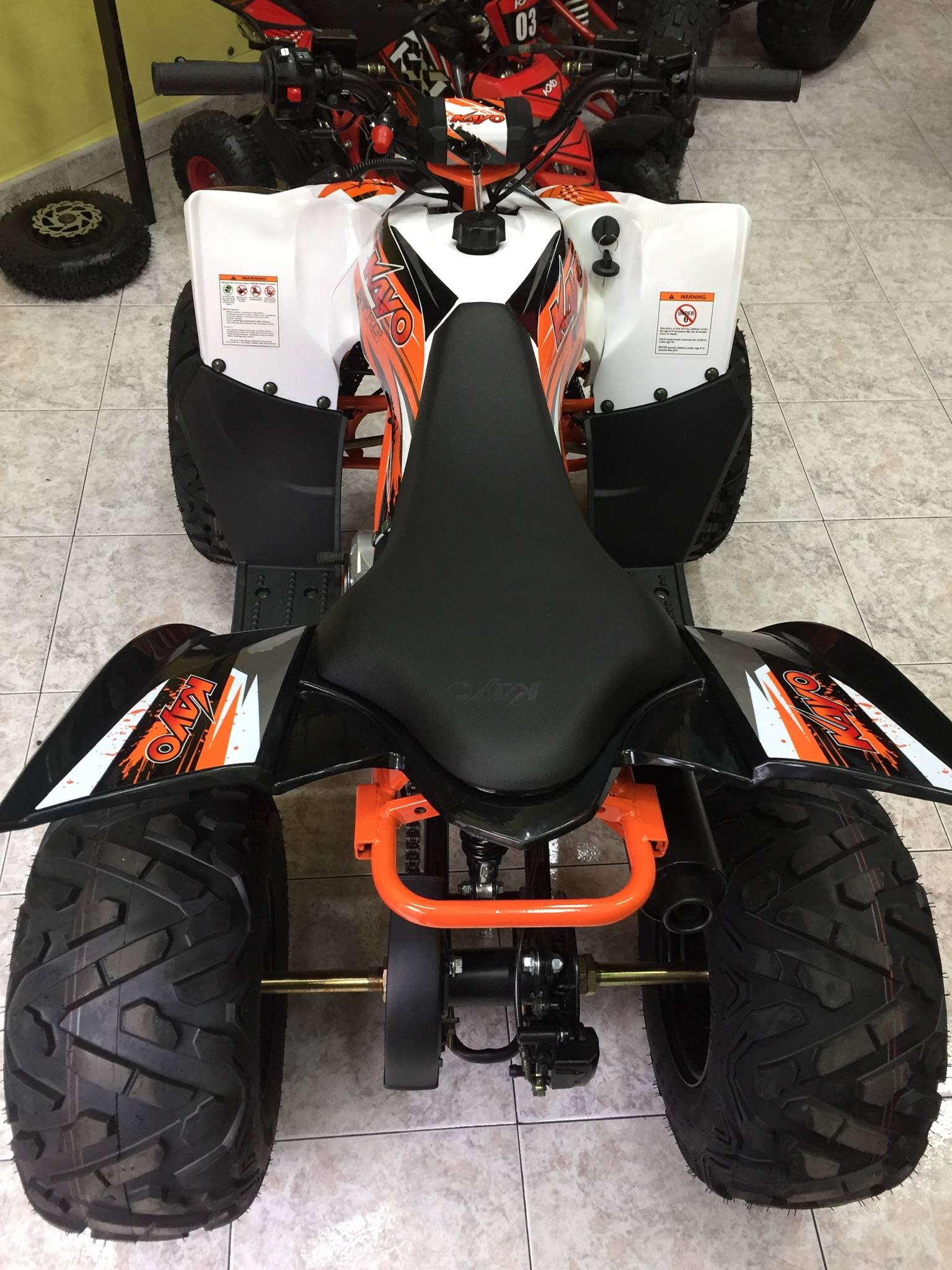 QUAD KAYO PREDATOR 125cc 3+1 RUOTA 8" - immagine 7
