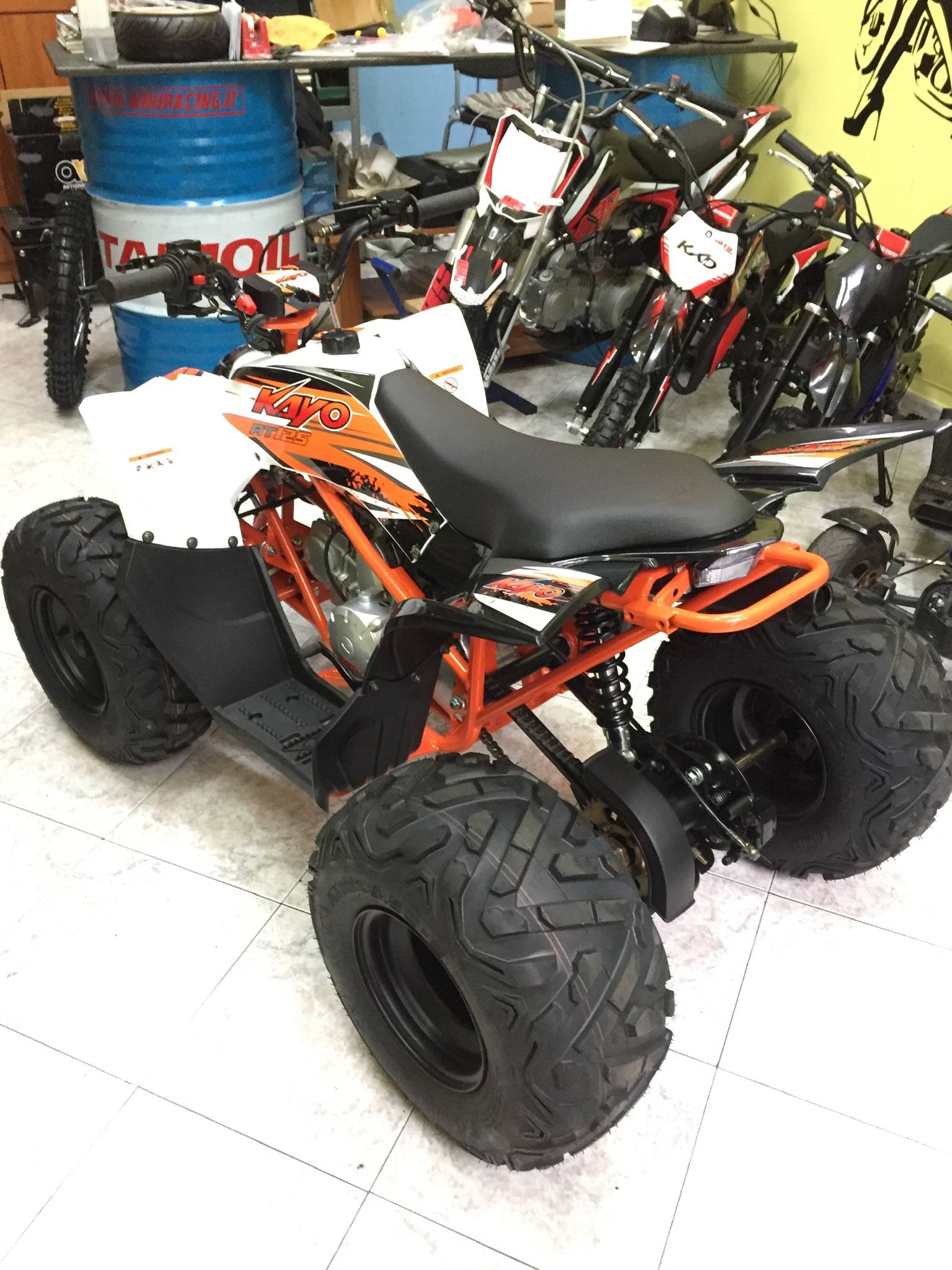 QUAD KAYO PREDATOR 125cc 3+1 RUOTA 8" - immagine 3
