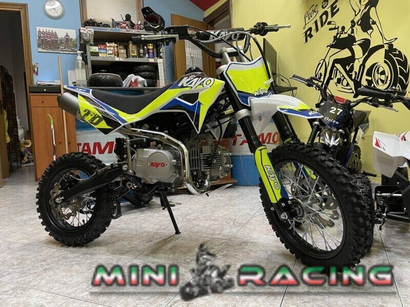 PIT BIKE KAYO TD-D 125CC 4T,4 MARCE, RUOTA 14" 12" M.Y. 2023 - immagine 3